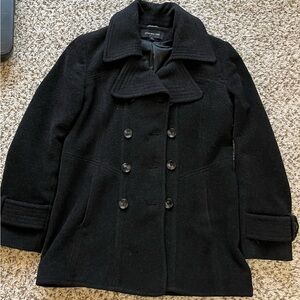 Jones New York Peacoat- wool, double breasted